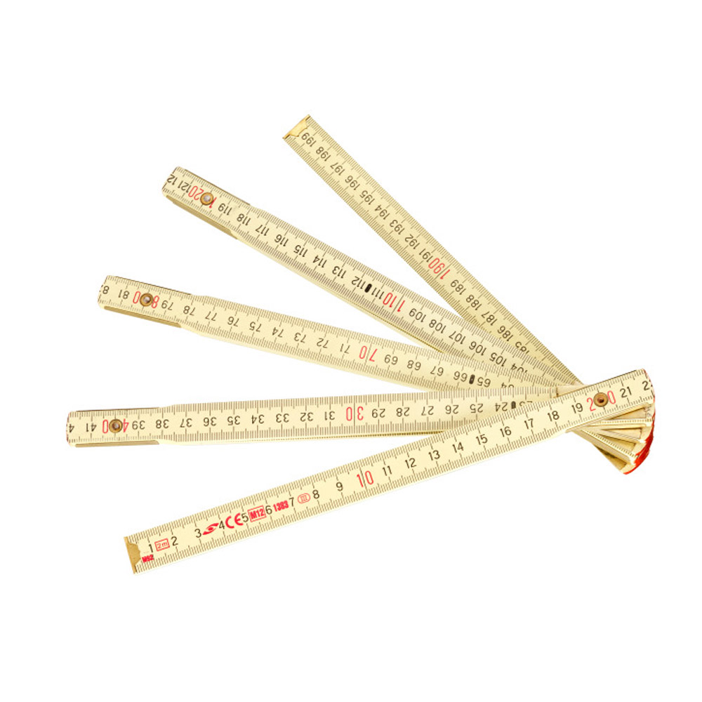 Regla Plegable de Madera 2 m