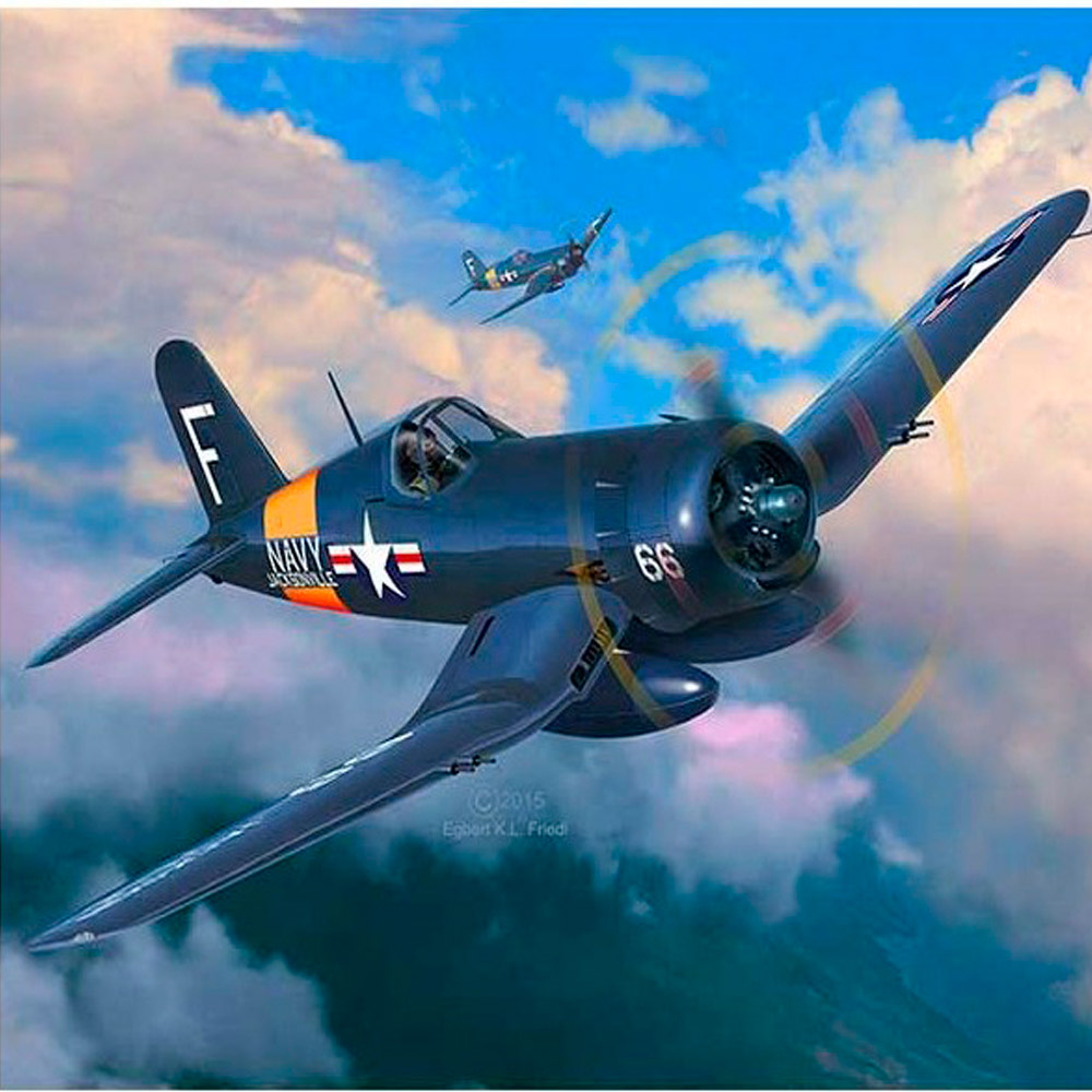Revell Maqueta Avión F4u-4 Corsair 1:72