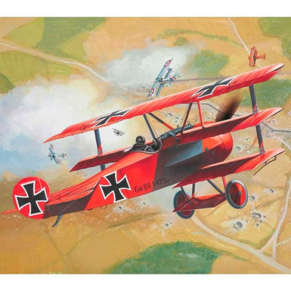 Revell Maqueta Avión Fokker Dr. 1 Triplane 1:72