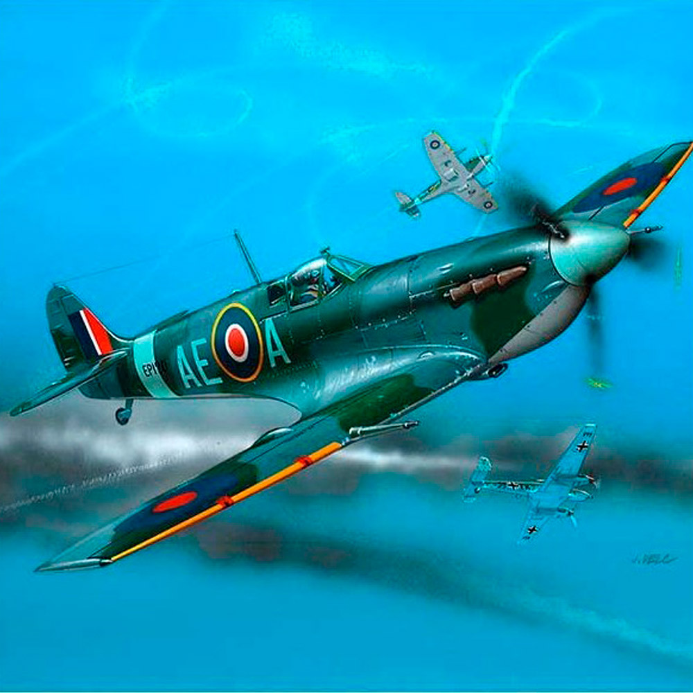 Revell Maqueta Avión Spitfire Mk.V 1:72