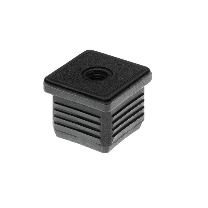 Contera Cuadrada Roscada Interior 30x30mm. - (4Ud.)