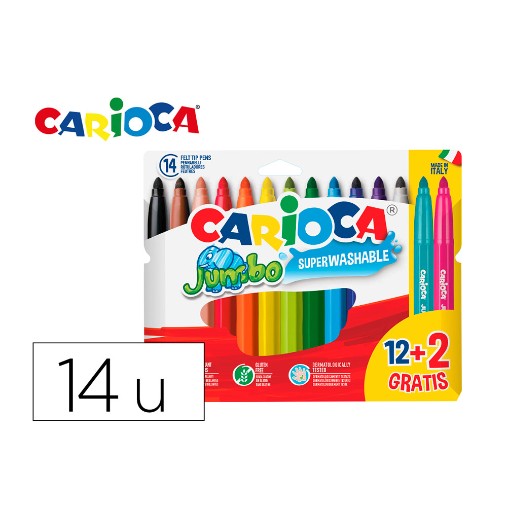 Rotulador Jumbo 12+2u