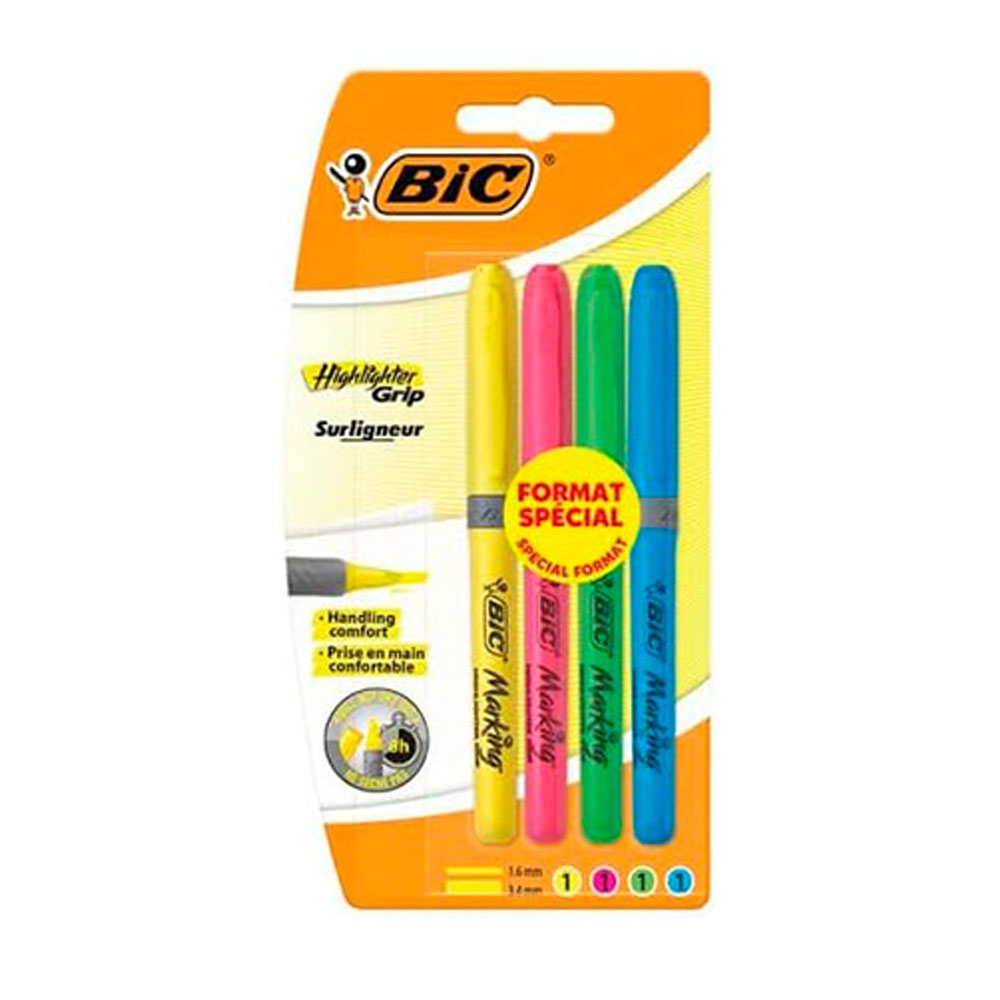 Pack Rotuladores Fluorescentes 4 Colores