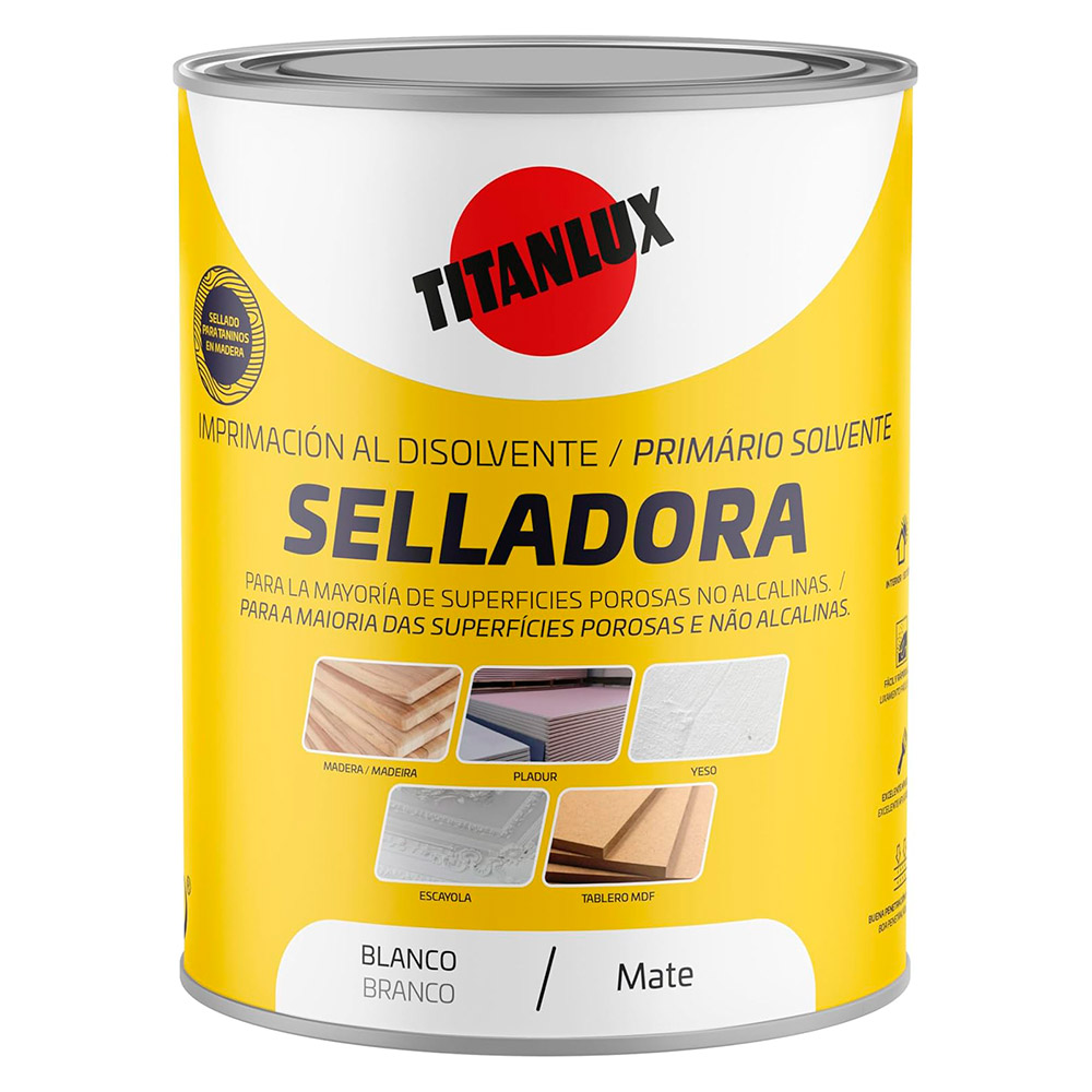 Titanlux Selladora Blanco Mate 0,75 l