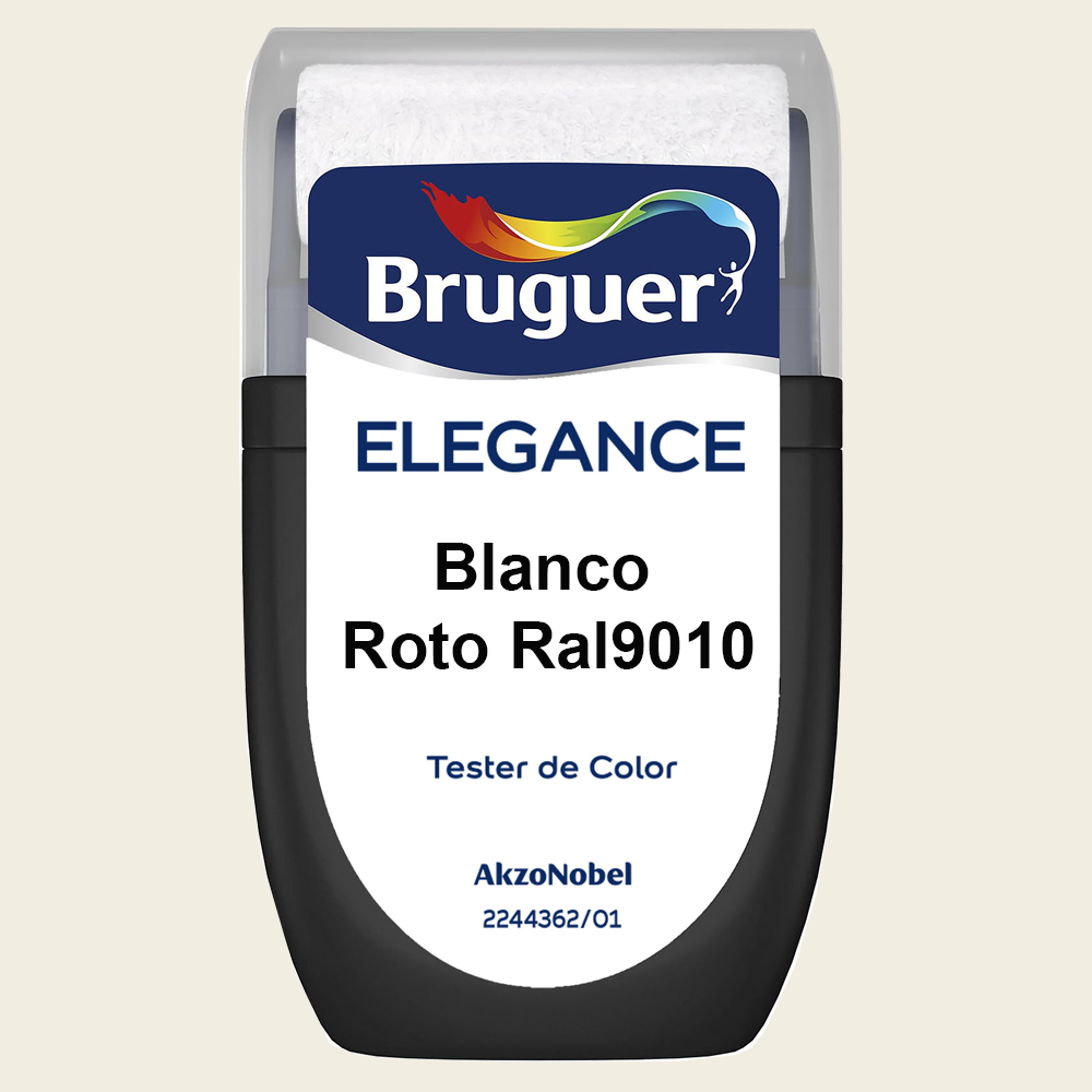 Tester Bruguer Elegance Blanco Roto Ral 9010 30 ml