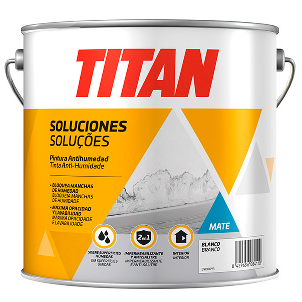 Titan Antihumedad Blanco 1l