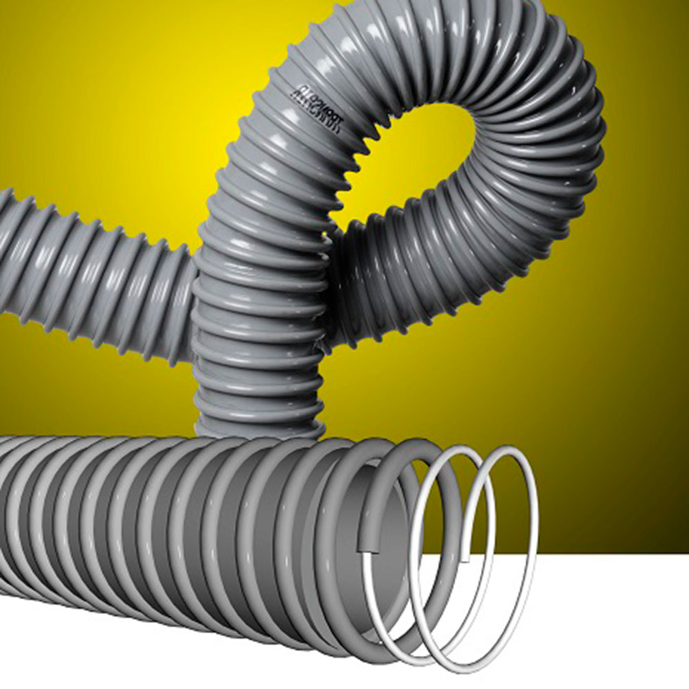 de PVC flexible 20 x 16 mm Manguera adhesiva en espiral se vende por metros 