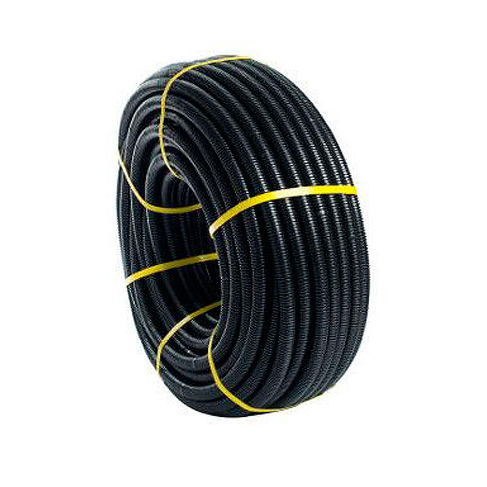 Guía pasa cables 50 metros y 7mm + funda. Poliéster trenzado. Color  amarillo y negro