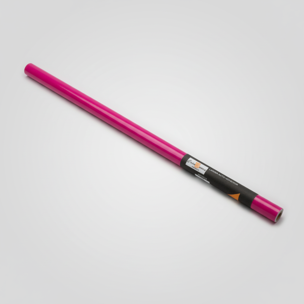 Vinilo Adhesivo Unicolor Fucsia Brillo Ral 4010 de 45cmx2m