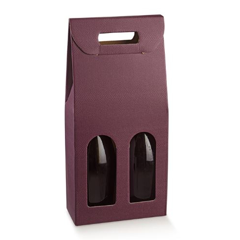 Caja 2 Botellas Skin Vinaccia 180x90x385mm.