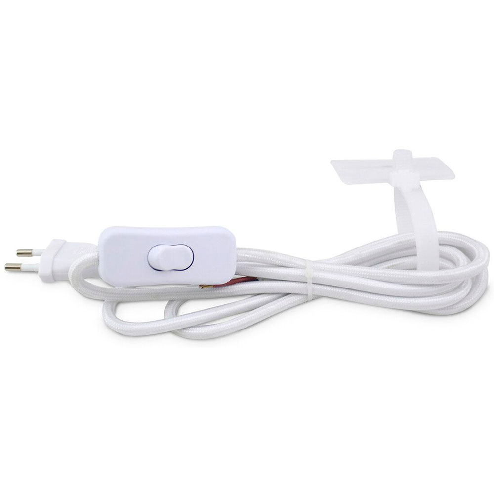 Conexión con Interruptor Blanca 1,5m