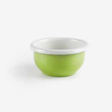 Cuenco para Snack Pistacho Acero Esmaltado 0,230l.