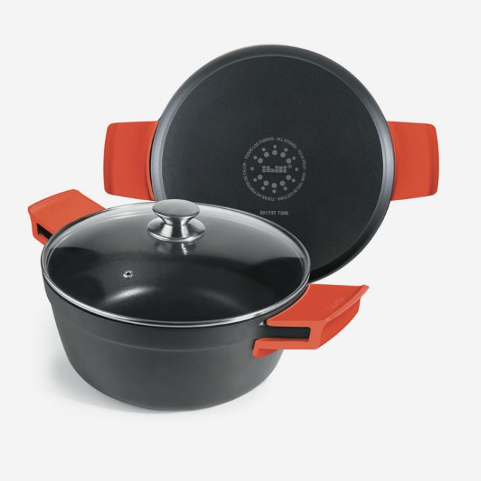 Cacerola con Tapa Inducción 20cms