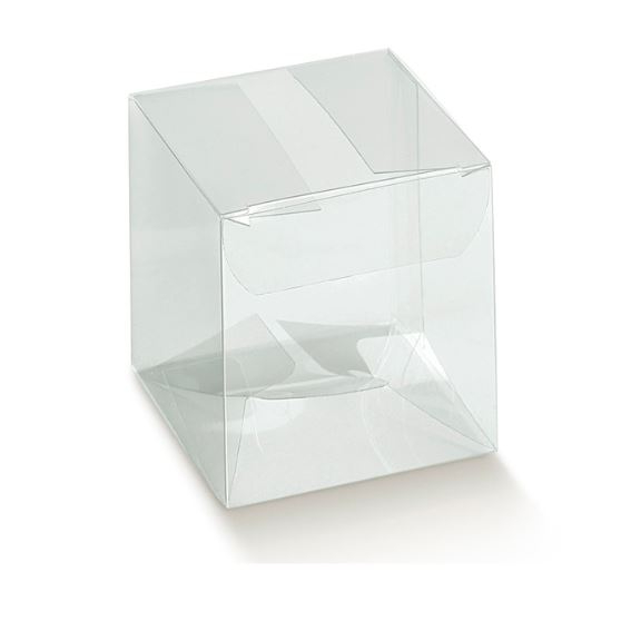 Caja Transparente PVC 80x80x150 mm