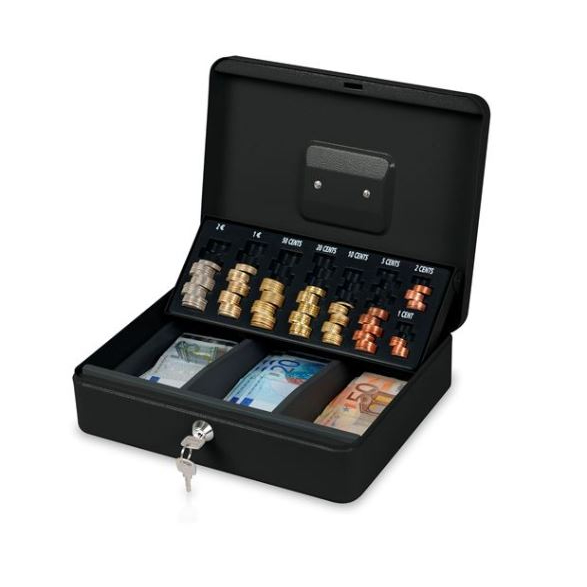 Portamonedas para Euros 300x240x90 mm