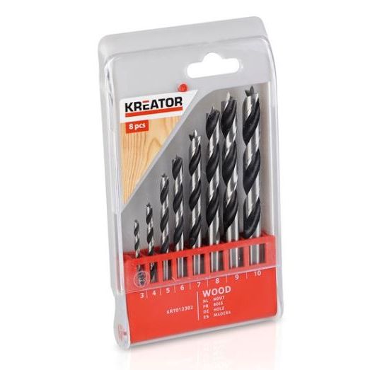 Juego de 8 Brocas para Madera