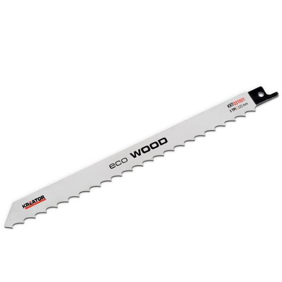 Hoja de Sierra Sable Eco Wood Madera 225mm (2u.)