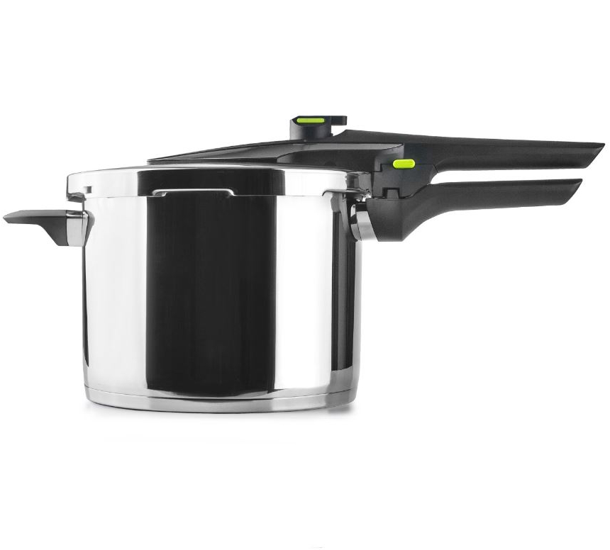 Olla Presión Inoxidable 18/10 Asa y Mango Baquelita 6l