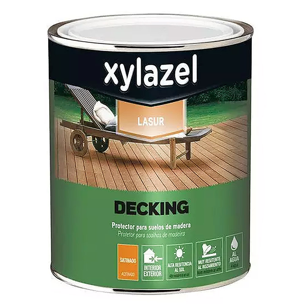 Protector Suelo Madera al Agua Teca 5 l