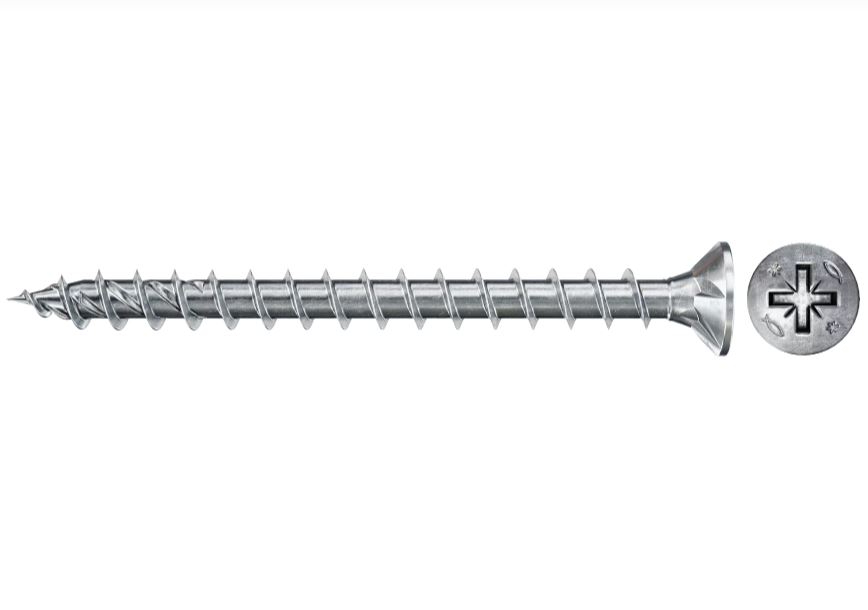 Tornillo Rosca Aglomerado Cabeza avellanada Fpfii Czf 4,5x50 (30u)